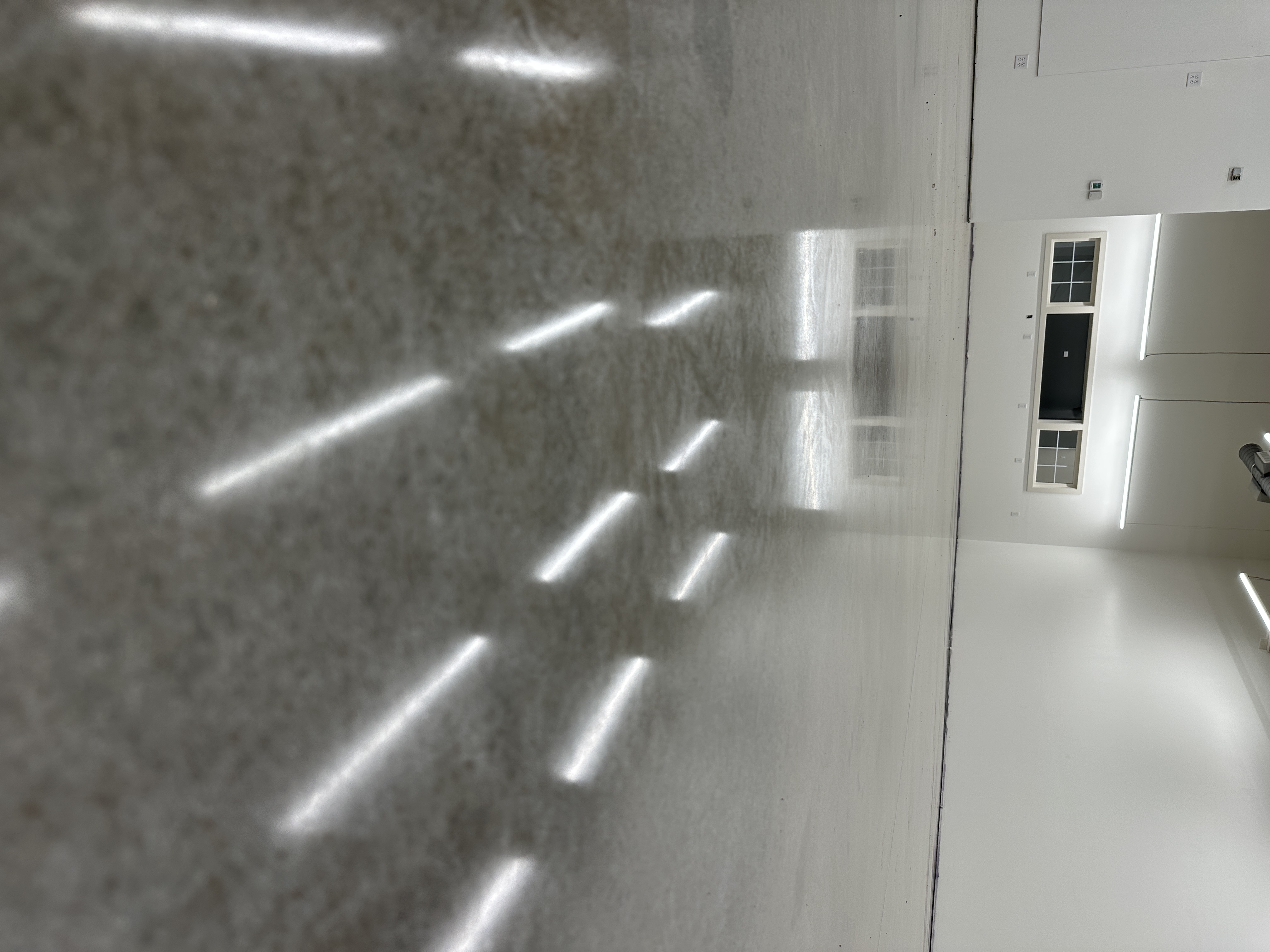Polished concrete close-up